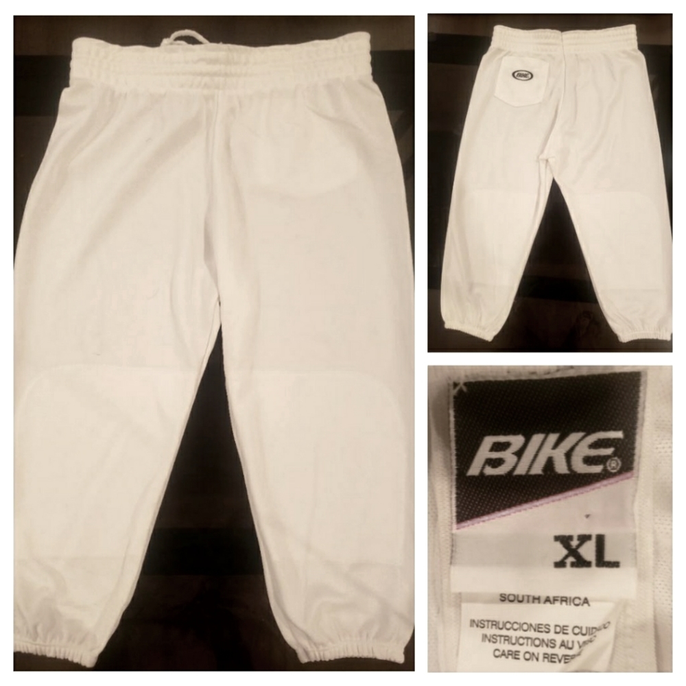 BIKE Brand Baseball/Softball Athletic Pants Capris, Size Youth XL